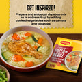 Maggi Arroz Chicken Sopa Sabor a Pollo Con Arroz Chicken Flavored Rice Soup Mix, Instant Soup Packets 1.94 Oz