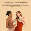 Gas and Bloating Relief, Constipation, Leaky Gut Repair - Gut Cleanse & Restore Digestion - Regulate Bowel Movement. Probiotics and Laxative Alternative, 240 Capsules