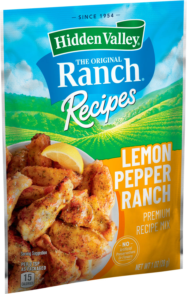 Hidden Valley Lemon Pepper Ranch Recipes Lemon Pepper Ranch Premium Re ...