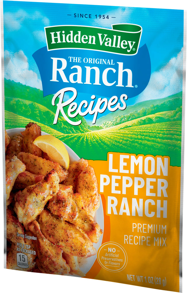 Hidden Valley Lemon Pepper Ranch Recipes Lemon Pepper Ranch Premium Re ...